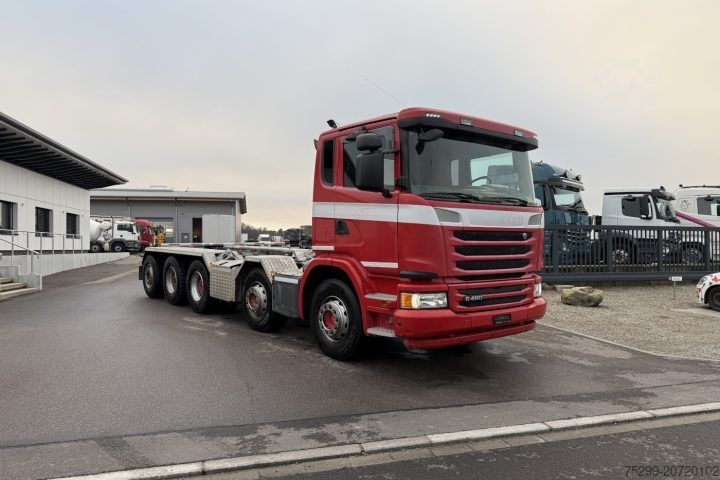 Шасси грузовика Scania G 490 10x4 SWS Chassis-Kabine / Swiss-Vehicle