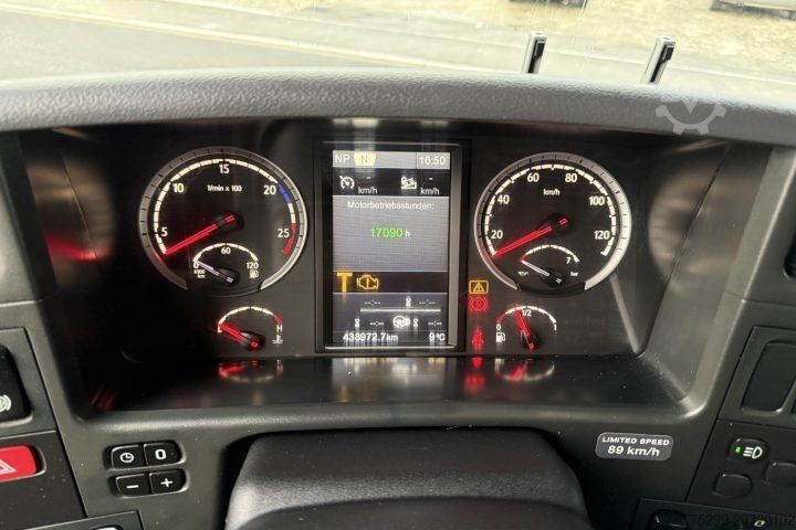 Rangka truk Scania G 490 10x4 SWS Chassis-Kabine / Swiss-Vehicle