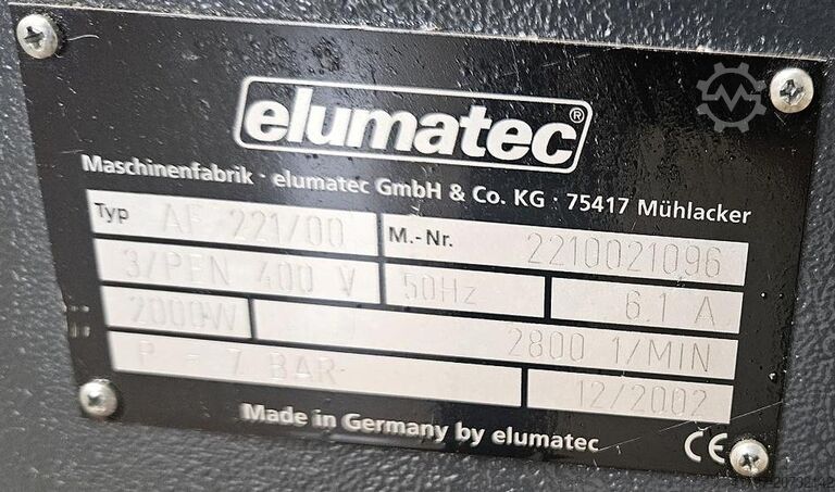 Iegriezuma frēze Elumatec AF 221 Elumatec AF 221