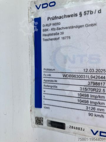 Samochód z wymienną zabudową MERCEDES-BENZ 1843