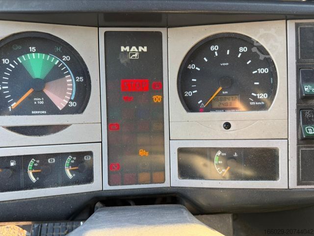 Platforminis sunkvežimis MAN LE 18.280 Pritsche mit HIAB 133 K PRO/HIPRO Kran