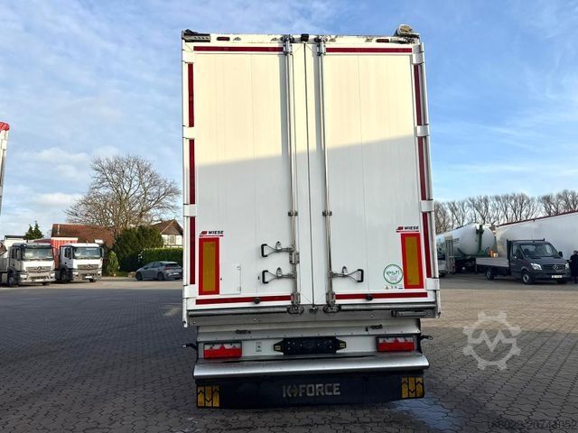 Puspriekabė su judančiomis grindimis KRAKER K-Force Schubboden 92m³ 10mm Boden Top Agrar GMP