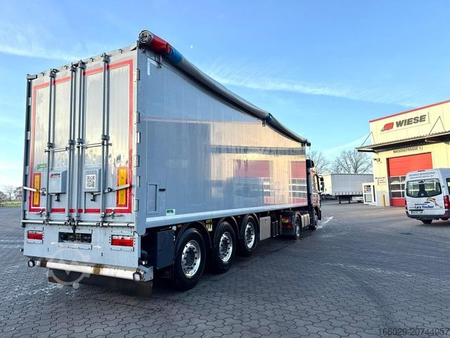 Puspriekabė su judančiomis grindimis KNAPEN K200 Schubboden 61m³ mit Zellenradschleuse Agrar