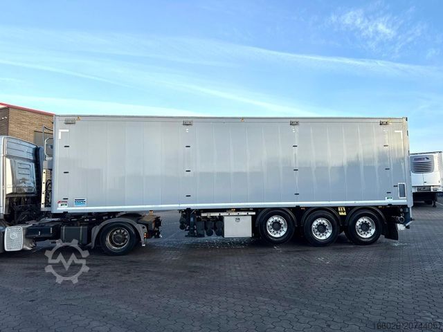 Puspriekabė su judančiomis grindimis KNAPEN K200 Schubboden 61m³ mit Zellenradschleuse Agrar