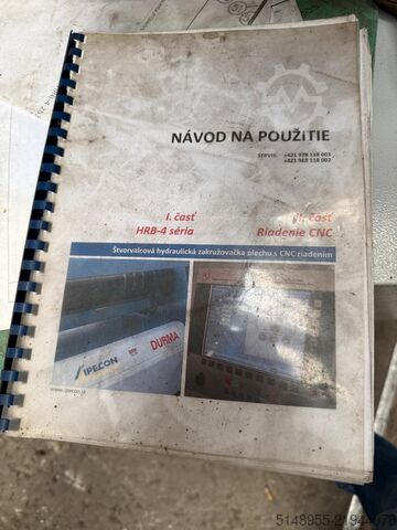 Máy uốn thủy lực CNC bốn trục DURMA HRB-4 2535