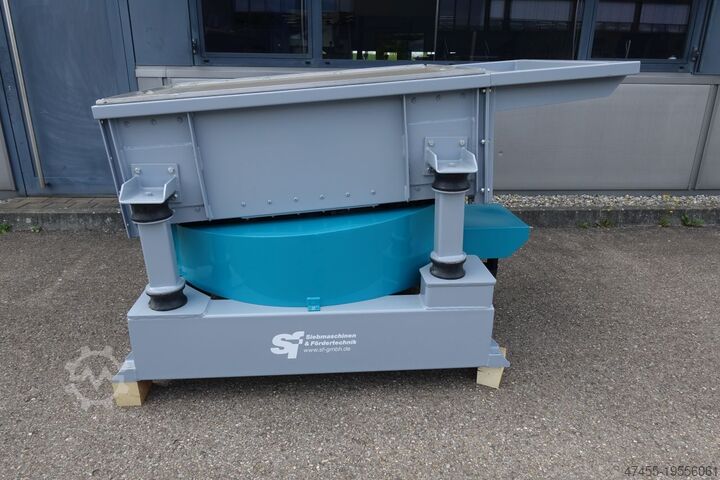 Screening machine | Oscillating Screen S&F GmbH - Siebmaschinen u Fördertechnik ASM-150