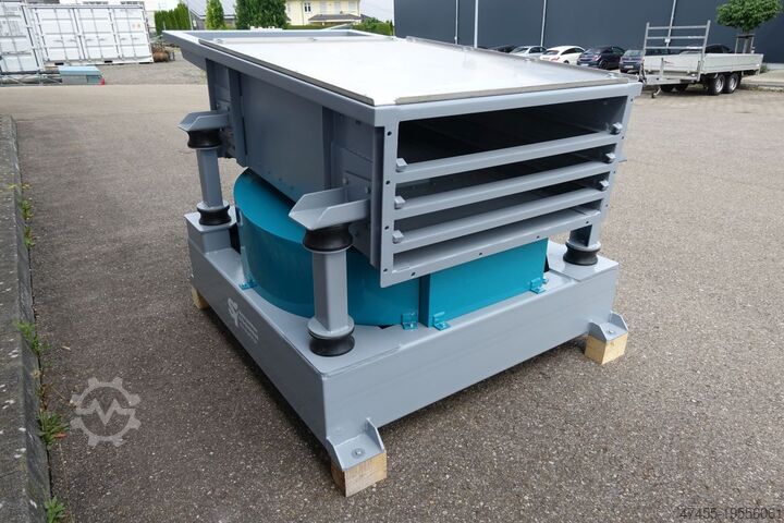 Screening machine | Oscillating Screen S&F GmbH - Siebmaschinen u Fördertechnik ASM-150