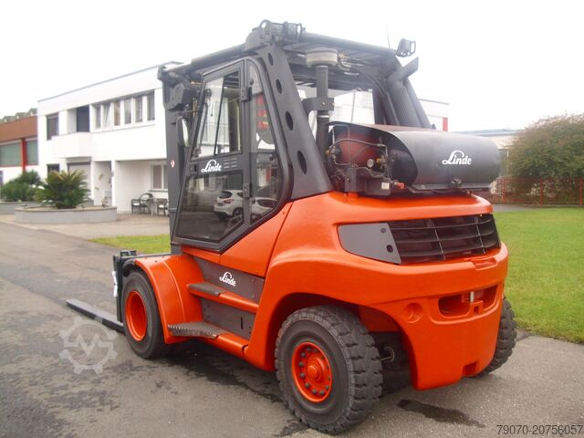 Trukki Linde H80T-02-X396 TRIPLEX-ZVG-KAB-HZG- NUR 76