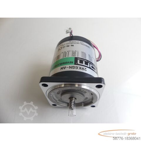 Orientalsk motormotor Oriental Motor 2RK6GN-AW Reversible Motor SN: OY9 08156 - ! -