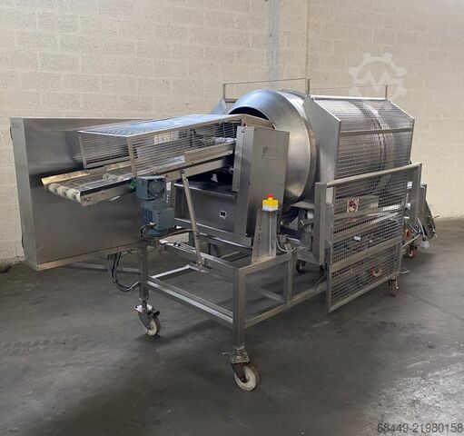 Nepārtrauktas maizes sistēma FED Drum Coater, Type Crumb breader