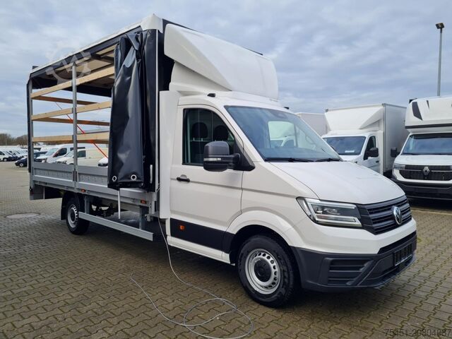 Furgão cortina de lona VW Crafter 35 Pritsche TDI Schiebe Plane L4