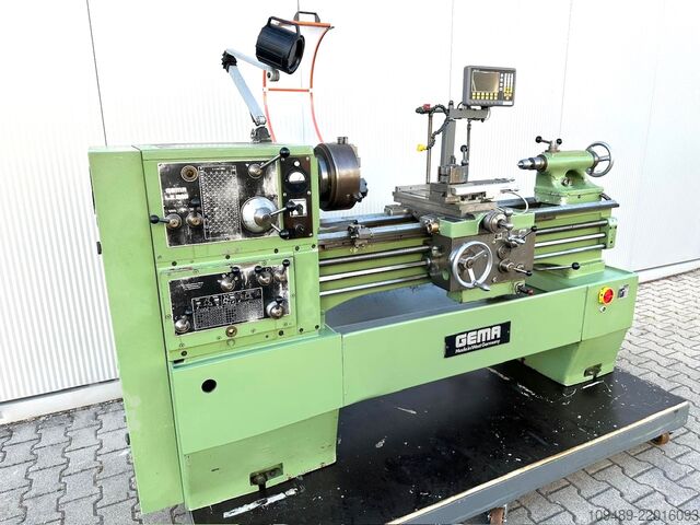 Torno com fuso-guia e fuso de avanço / GEMA LZ 200 GEMA LZ 200 incl. 3-Achsdigital