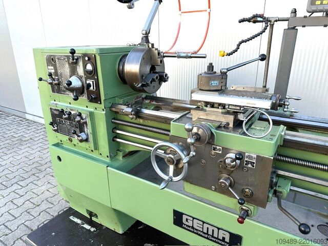 Torno com fuso-guia e fuso de avanço / GEMA LZ 200 GEMA LZ 200 incl. 3-Achsdigital