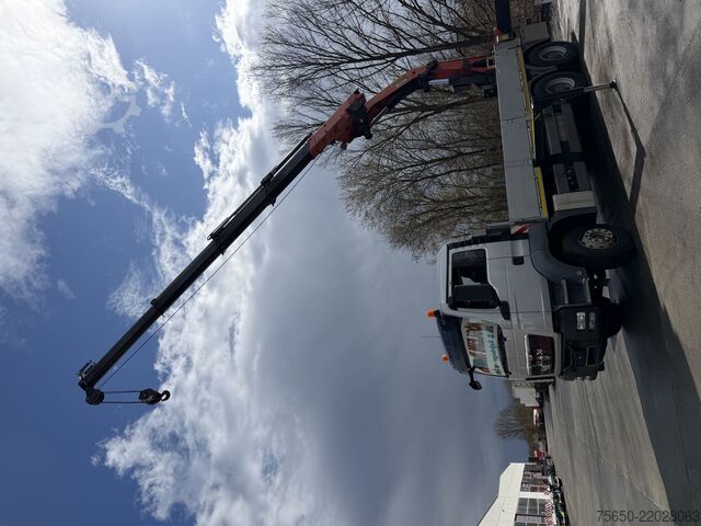 Flatbed truck MAN Truck & Bus TGA08  TGS 26.440 6 x 4 BL mit Kran PK53002