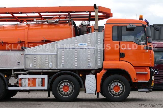 Camion-citerne à vide MAN TGA 41.430 Kanalreinigungs- u. Saugfahrzeug 8x4