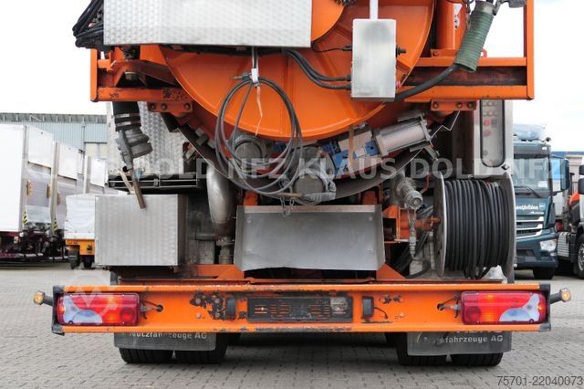 Camion-citerne à vide MAN TGA 41.430 Kanalreinigungs- u. Saugfahrzeug 8x4