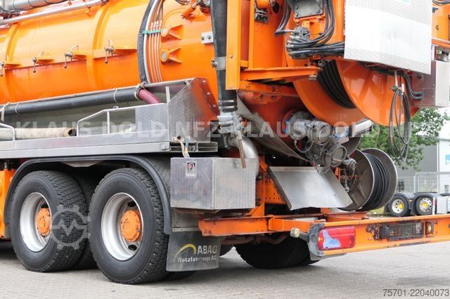 Camion-citerne à vide MAN TGA 41.430 Kanalreinigungs- u. Saugfahrzeug 8x4