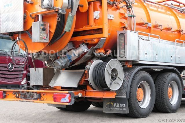 Camion-citerne à vide MAN TGA 41.430 Kanalreinigungs- u. Saugfahrzeug 8x4