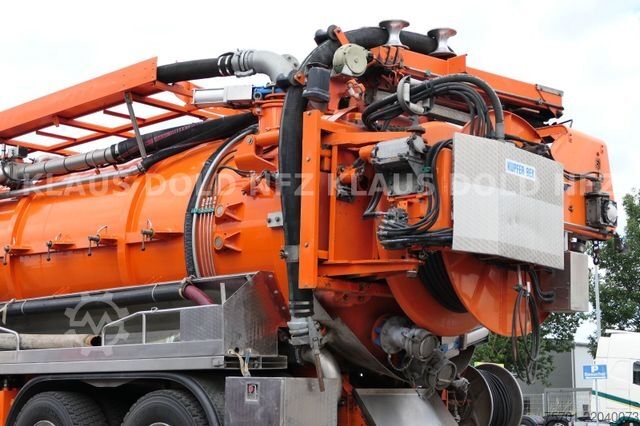 Camion-citerne à vide MAN TGA 41.430 Kanalreinigungs- u. Saugfahrzeug 8x4