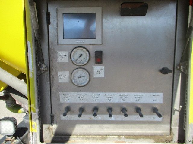 Silo poluprikolica SCHWARZMÜLLER Tropper TNAS 27.58/6 AI, Futtersilo, Liftachse