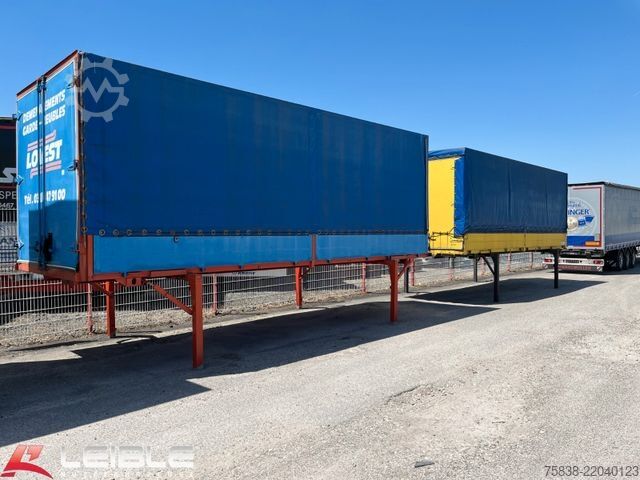 Remolque con caja móvil Kapp +Fils*Pritsche Plane Wechselbrücke*