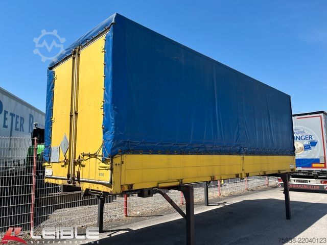 Remolque con caja móvil Kapp +Fils*Pritsche Plane Wechselbrücke*