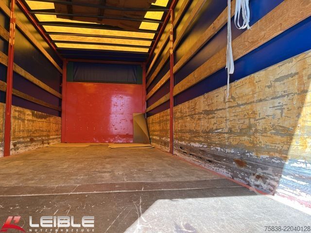 Remolque con caja móvil ACKERMANN-FRUEHAUF Pritsche + Plane*Wechselpritsche*41m³*Klapprunge
