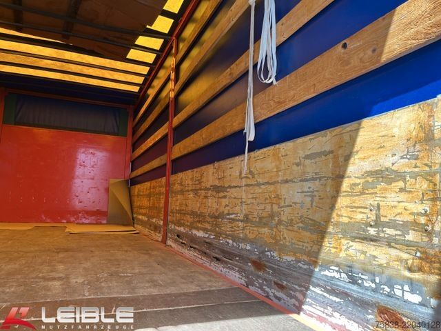 Remolque con caja móvil ACKERMANN-FRUEHAUF Pritsche + Plane*Wechselpritsche*41m³*Klapprunge