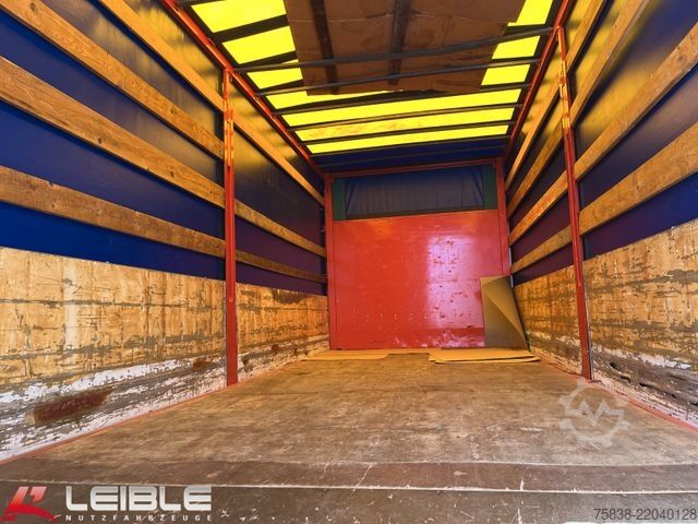 Remolque con caja móvil ACKERMANN-FRUEHAUF Pritsche + Plane*Wechselpritsche*41m³*Klapprunge