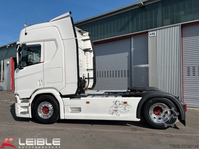标准牵引车头 SCANIA R 450A4x2NA*Nebenantrieb*Alcoa*Klima*Retarder*