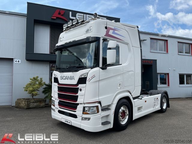 স্ট্যান্ডার্ড ট্রাক্টর ইউনিট SCANIA R 450 *Nebenantrieb*Alcoa*Klima*Retarder*