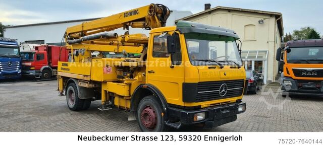Beton pompası kamyonu Mercedes-Benz LK 1617, Schwing Betonpumpe, Oldtimer