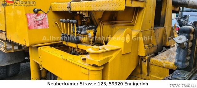 Beton pompası kamyonu Mercedes-Benz LK 1617, Schwing Betonpumpe, Oldtimer