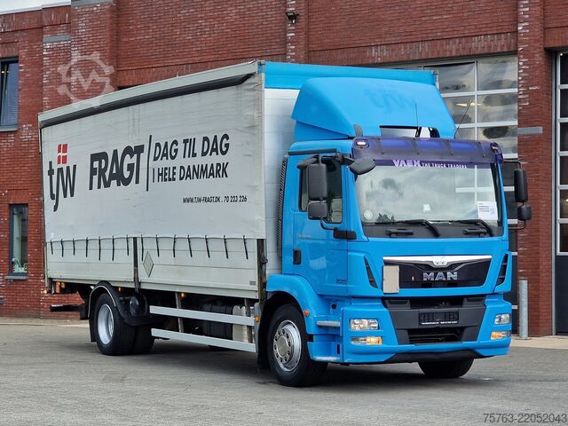 Lona MAN TGM 18.290 4x2 - Tautliner - Loadlift - Euro 6 ...