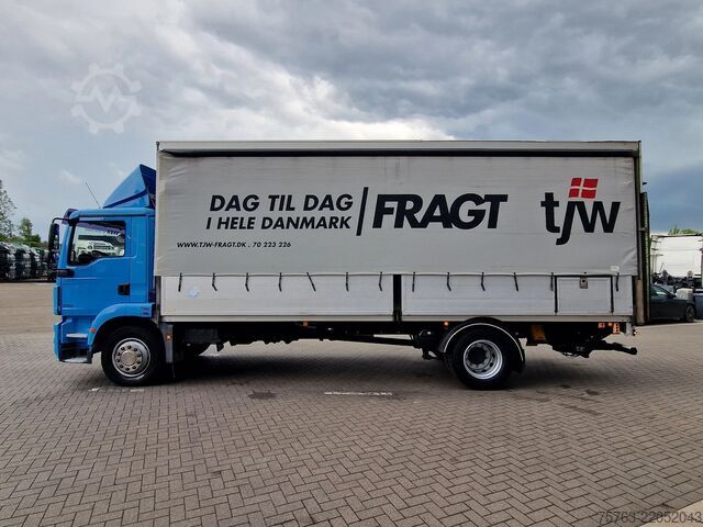 Lona MAN TGM 18.290 4x2 - Tautliner - Loadlift - Euro 6 ...