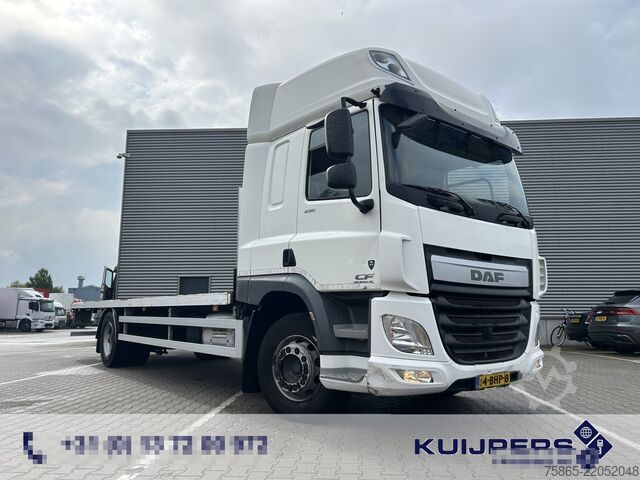 Přívěs na plošinu DAF CF 250 FA Space Cab / 622 dkm / Flat Bed - Plat...