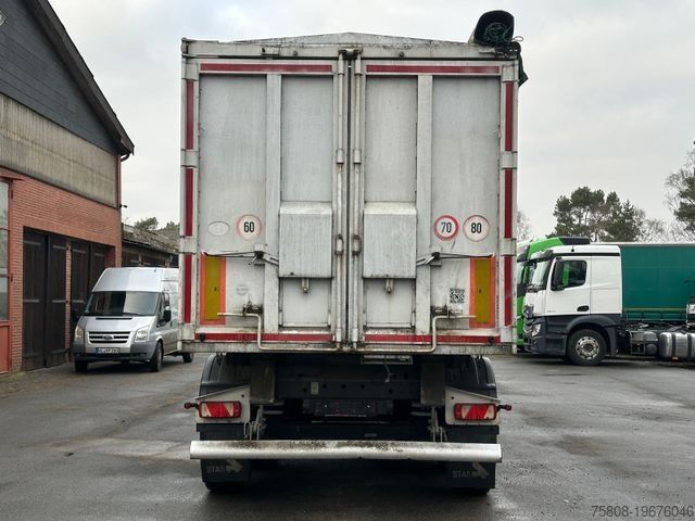 Kipper Auflieger STAS S300CX Getreidemulde 46m³ Türen Schieber Alu