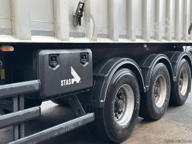 Kipper Auflieger STAS S300CX Getreidemulde 46m³ Türen Schieber Alu