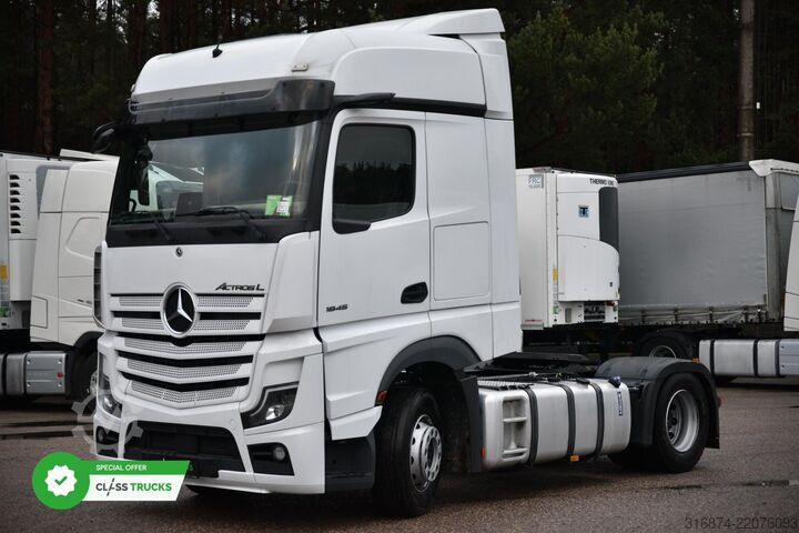đầu kéo tiêu chuẩn MERCEDES-BENZ Actros 5 1845 BigSpace MirroCam