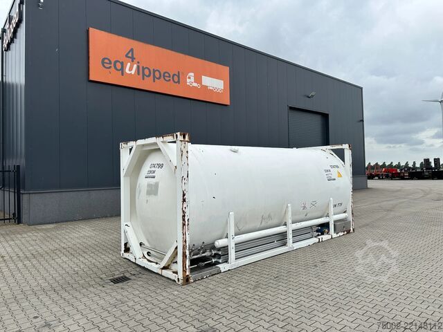 Tank container Air Liquide Italia SRL CERTIFIED 20FT CRYOGENIC T75 ISO Tank Container...