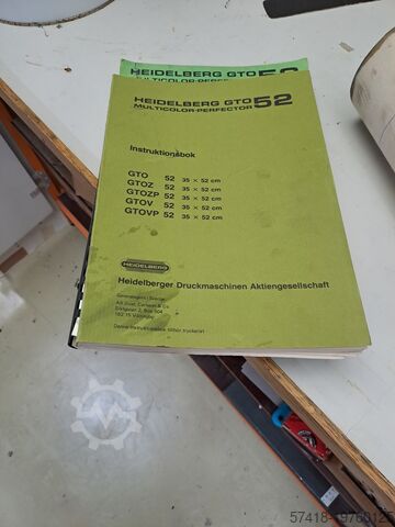 Offset-painokone Heidelberg GTOZP 52
