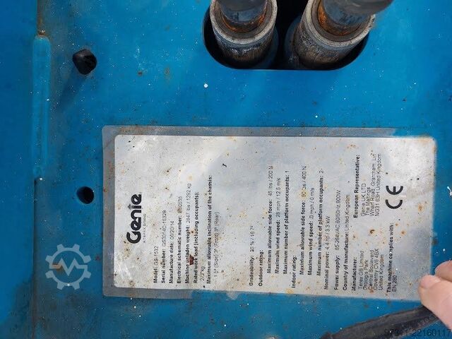 Elevador de tijera Genie GS-1532