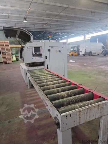 เครื่องเลื่อยหลายใบมีดแบบเพลาเดี่ยว TRADEMAK SRL PIRANHA 412