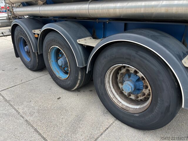 Rezervoar Van Hool Tank / 30.000 LT / ADR / BPW + Disc / 1x Lift axle