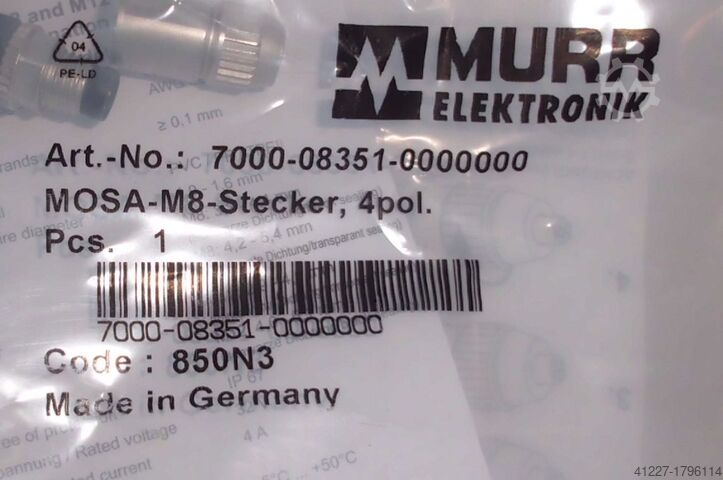 Enchufe + toma Murr Elektronik Verschiedene Typen