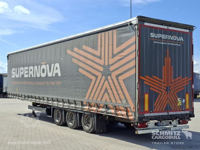 Avoin puoliperävaunu pressulla Schmitz Cargobull Curtainsider Mega