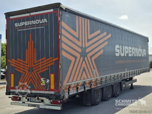 Avoin puoliperävaunu pressulla Schmitz Cargobull Curtainsider Mega