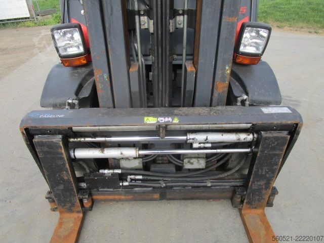 รถยกดีเซล Linde H35D-02 Zinkenversteller + Seitenschieber