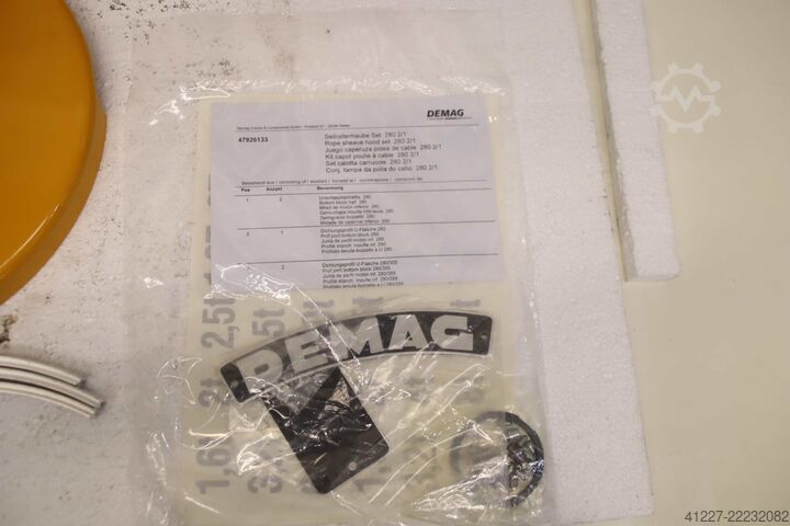 Set poklopaca za remenice sajle Demag 280 2/1  47926133