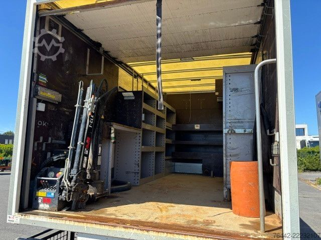 トラック搭載型クレーン VOLVO FL12.240L-KOFFER-WERKSTATTWAGEN-KRAN HIAB-163TKM